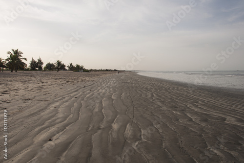 Playa paradisíaca de Gambia