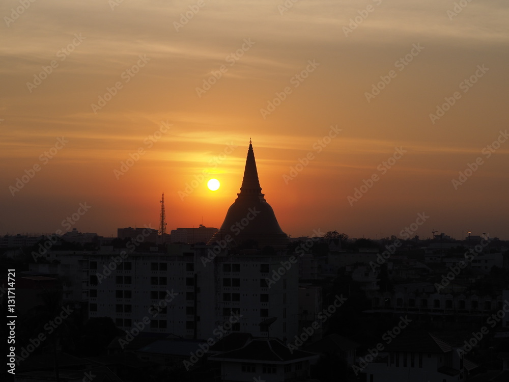 Obraz premium Phrapathom Chedi