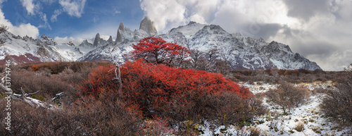 First day of winter in Patagonia.