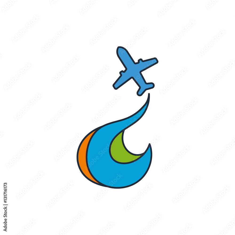 Travel Agency Logo Icon Vector Element Travel Agency Logo Icon Vector Element