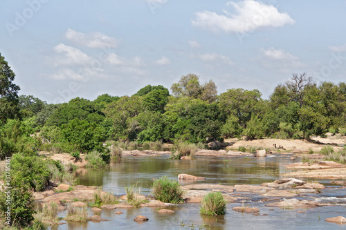 The Sabie River in the Kruger National Park, South Africa