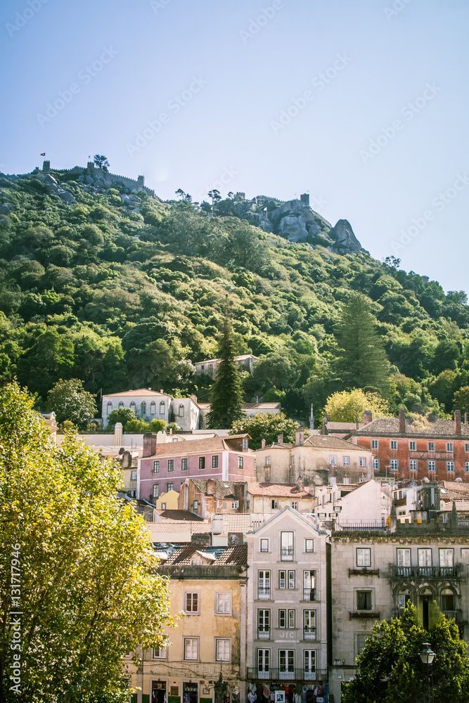 Obraz premium A beautiful city panorama in Portugal