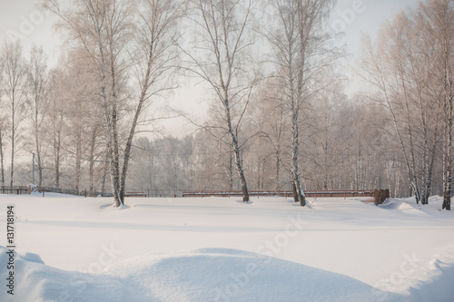 Big snowdrifts of snow © Sergey_Siberia88