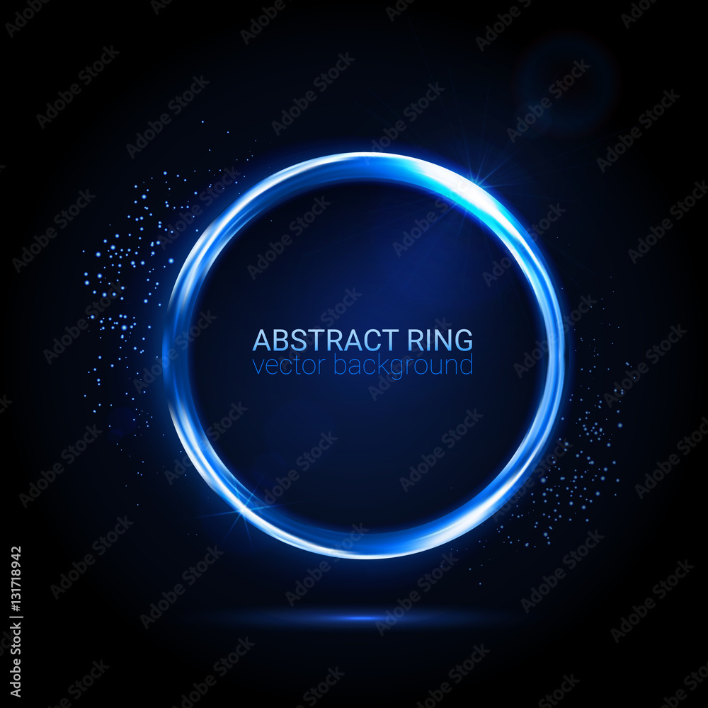Ring Light Effect Vector PNG Images, The Lights Colourful Halo Blue Ring  Light Effect, Colourful Halo, Light Effect, Light PNG Image For Free  Download