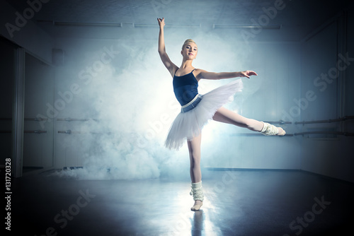Fototapeta Naklejka Na Ścianę i Meble -  dancing ballet dancer