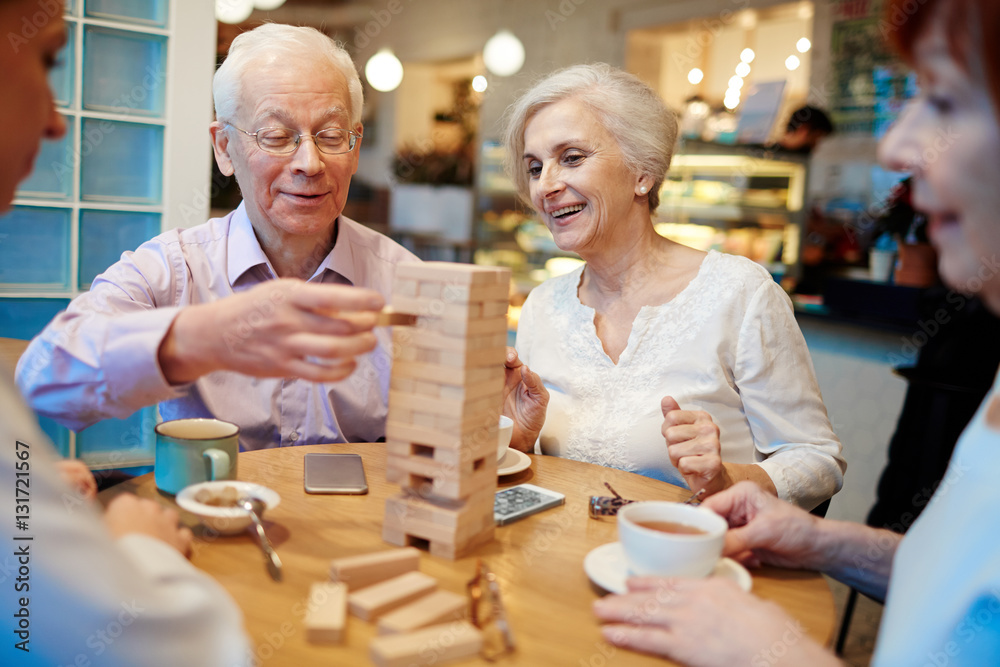 Fototapeta premium Tower on table