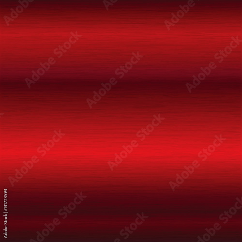brushed red surface
