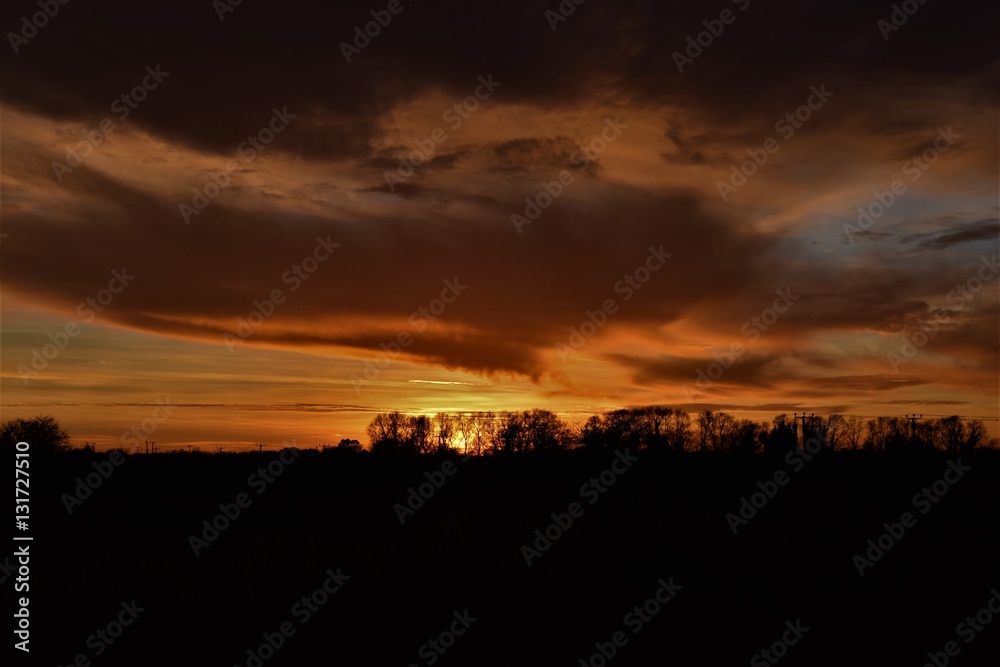 Kentish sunset