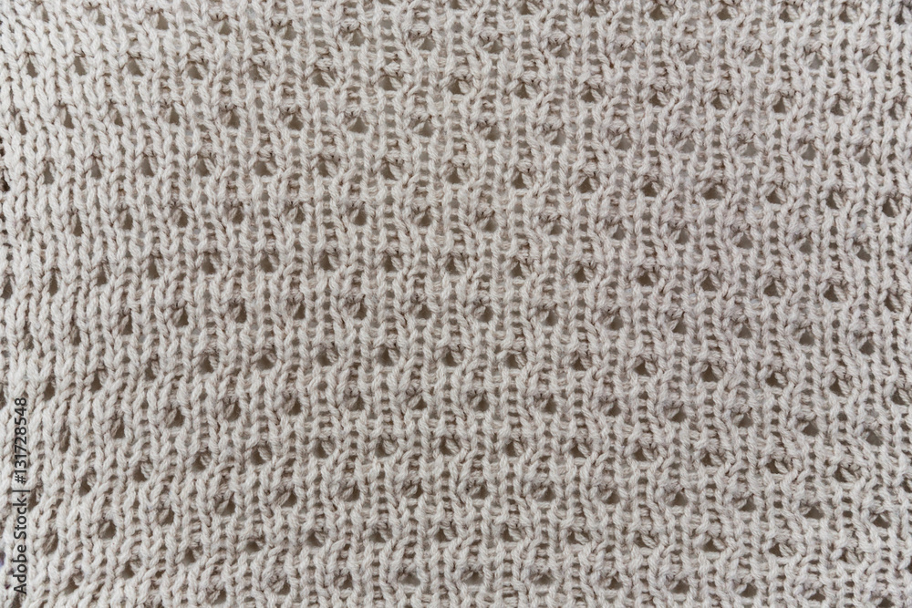 Gray knitting wool texture background