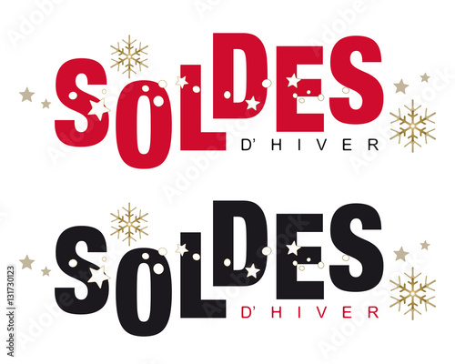 SOLDES HIVER FLOCONS