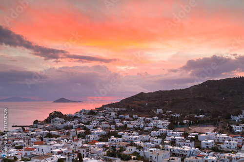 Patmos island in Dodecanse archipelago in eastern Aegean. © milangonda