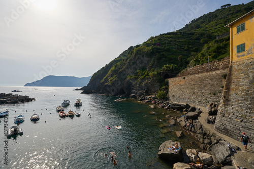 Fototapeta Naklejka Na Ścianę i Meble -  Vernazza Beach
