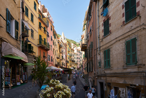Fototapeta Naklejka Na Ścianę i Meble -  Manarola Street