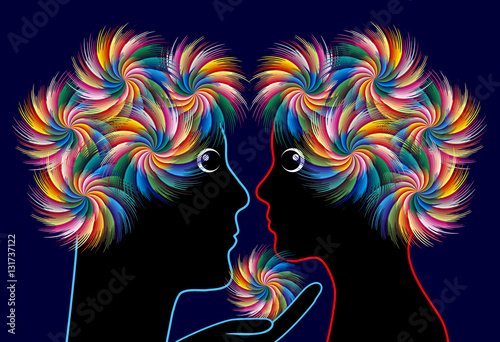 Foto Meet your Twin Flame. The secrets soulmate couple share