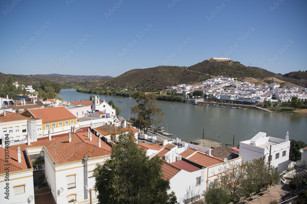 EUROPE PORTUGAL ALGARVE ALCOUTIM RIO GUADIANA