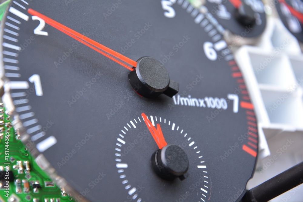 Naklejka premium rev meter