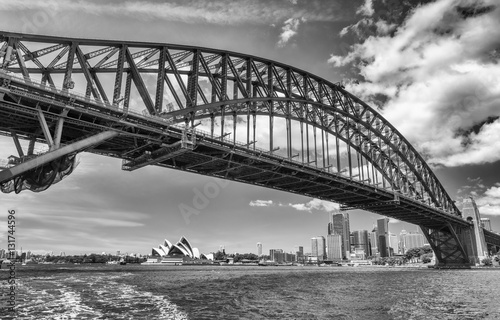 SYDNEY - OCTOBER 2015: Sydney Harbour Bridge. Sydney attracts 20