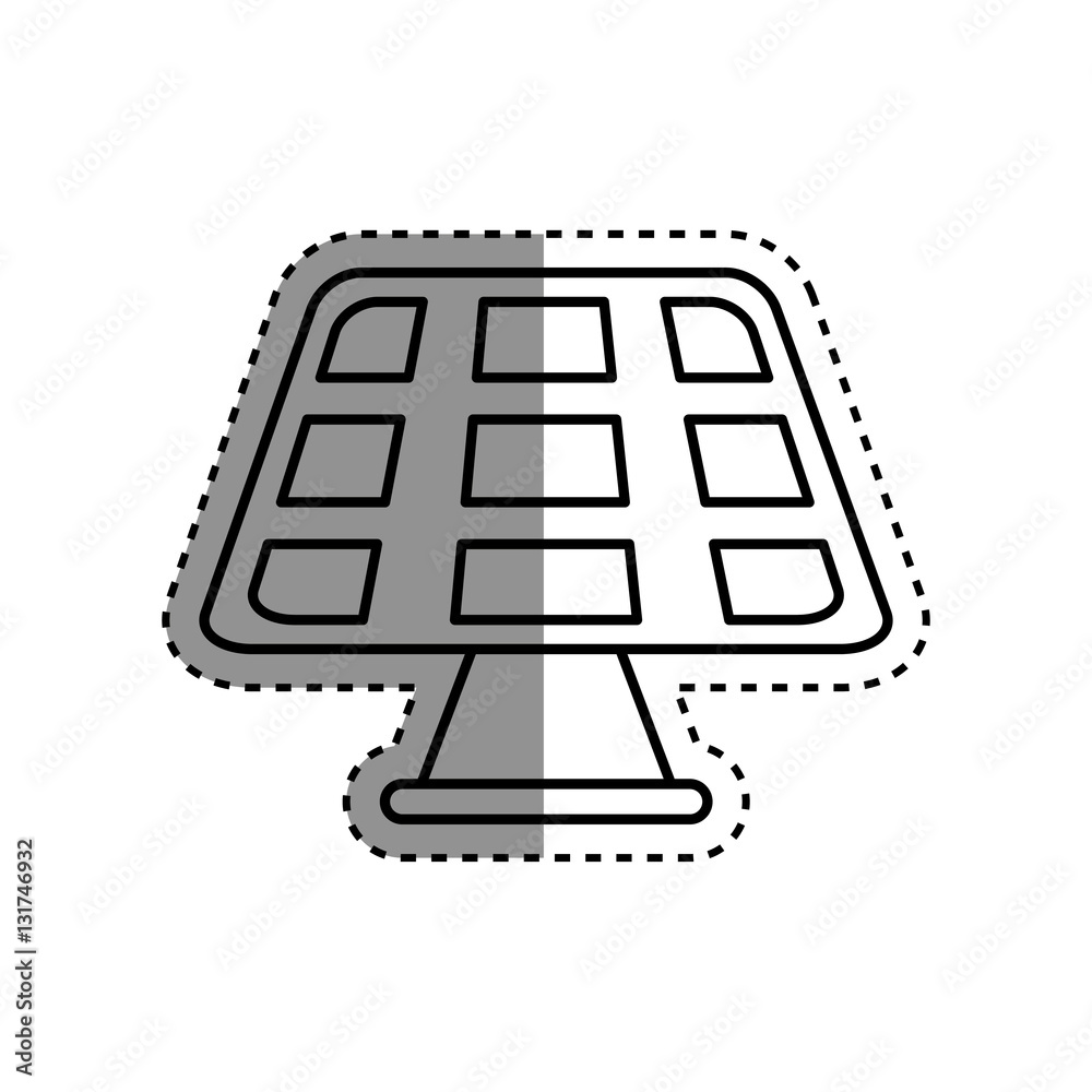 Green energy power icon vector illustration graphic design Green energy power icon vector illustration graphic design
