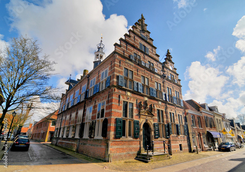 Naarden - The town hall a typical example of Dutch Renaissance building 