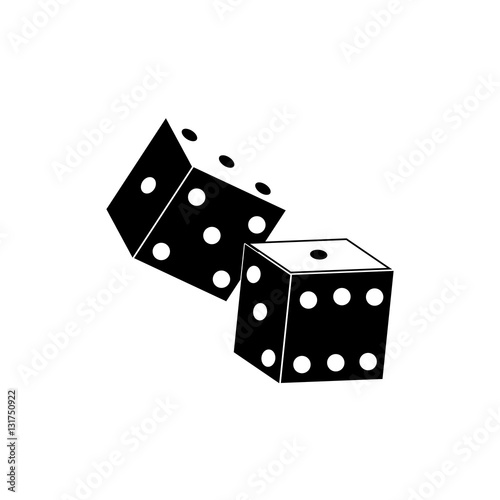 Casino game concept icon vector illustration graphic design