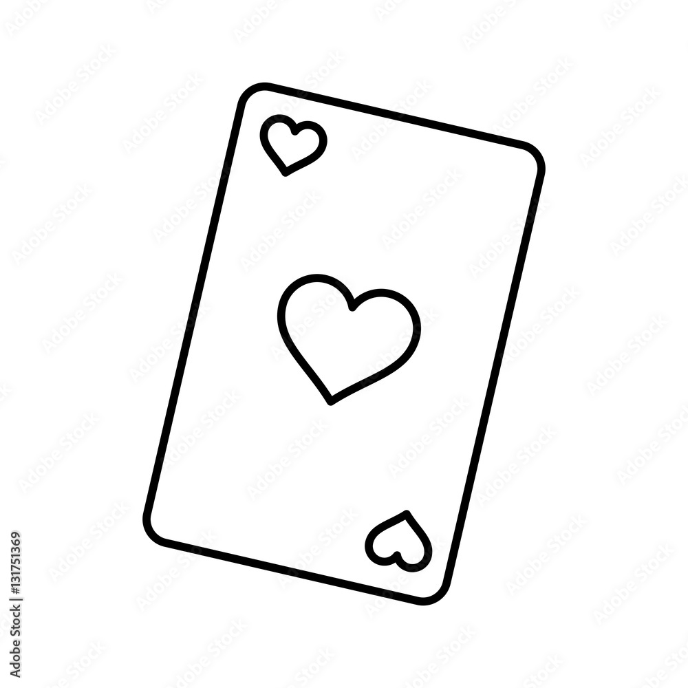 Casino card game concept icon vector illustration graphic design Casino card game concept icon vector illustration graphic design