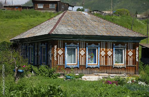 Tyungur village in Altai Republic, Russian Federation photo