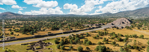 Avenue of the Dead and Pyramid of the Moon