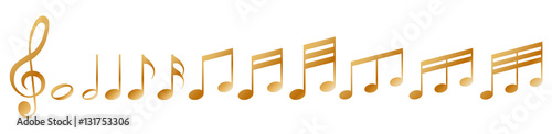 golden sheet music