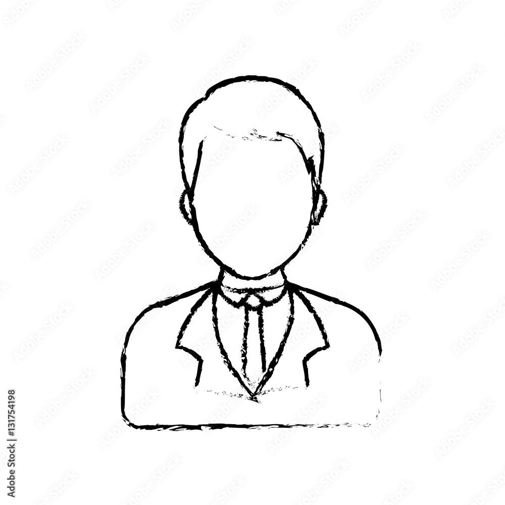Businessman executive profile icon vector illustration graphic design Businessman executive profile icon vector illustration graphic design
