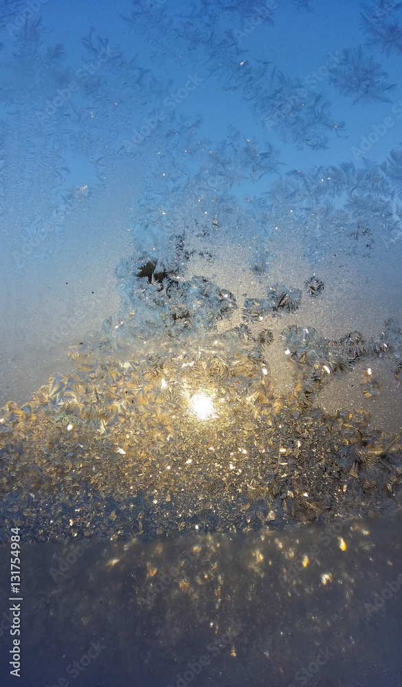 Fototapeta premium winter morning