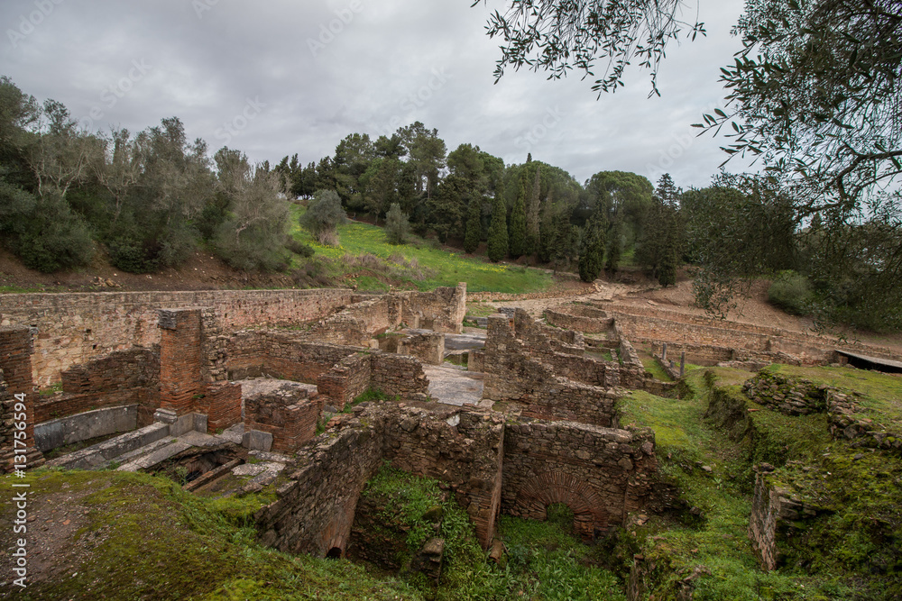 Ancient roman ruins of Mirobriga