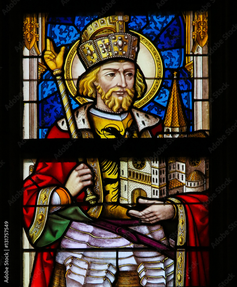 Stained Glass - Saint Wenceslaus Stained Glass - Saint Wenceslaus
