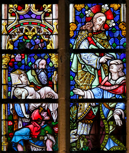 Stained Glass - Christ the Healer