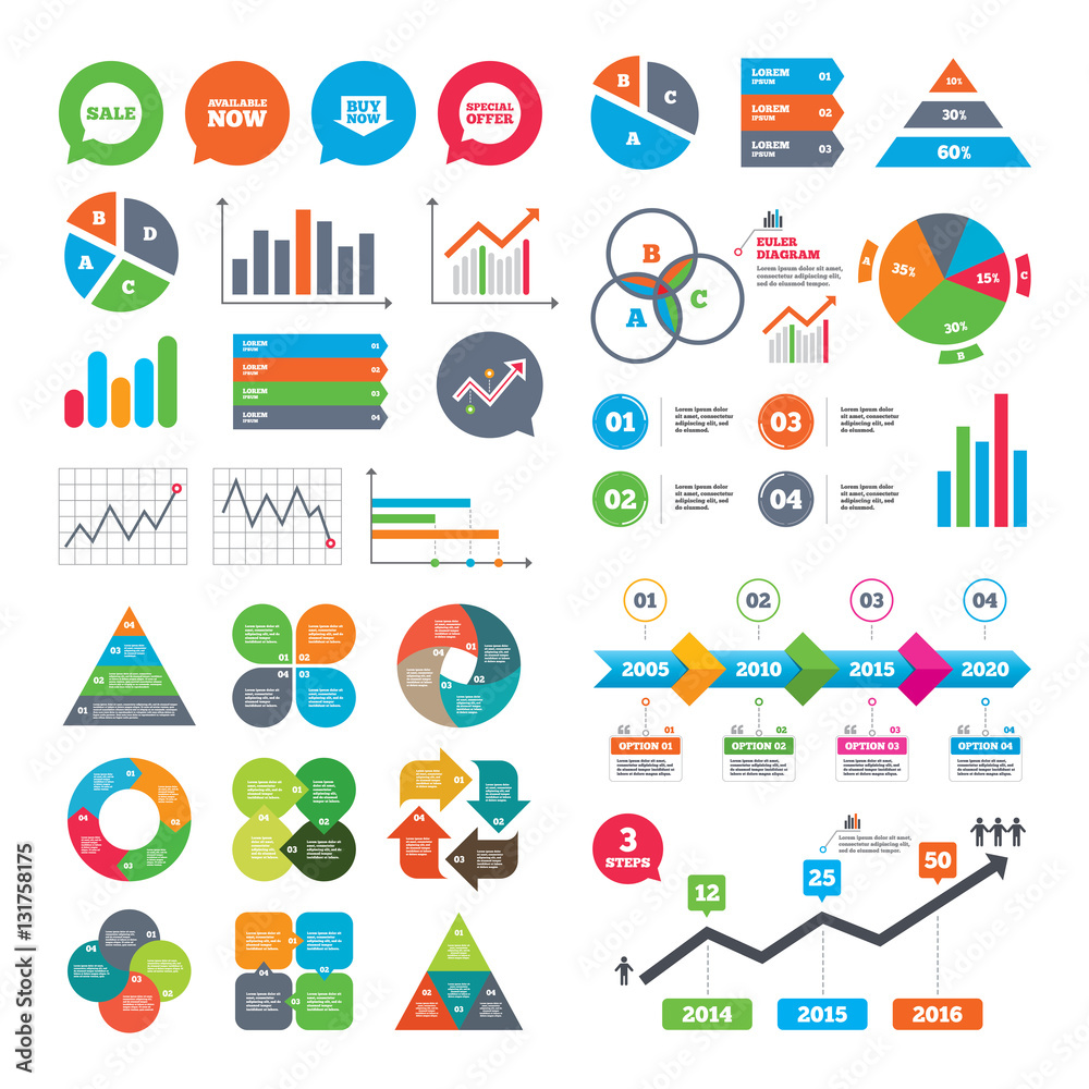 Sale icons. Special offer speech bubbles symbols. Sale icons. Special offer speech bubbles symbols.