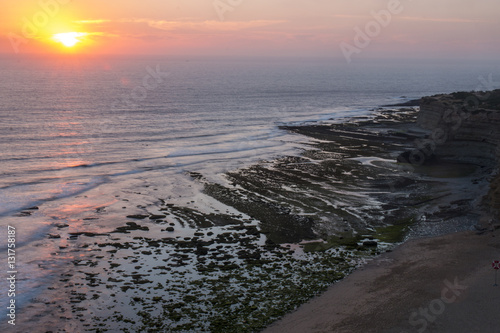 Beautiful seascape sunset