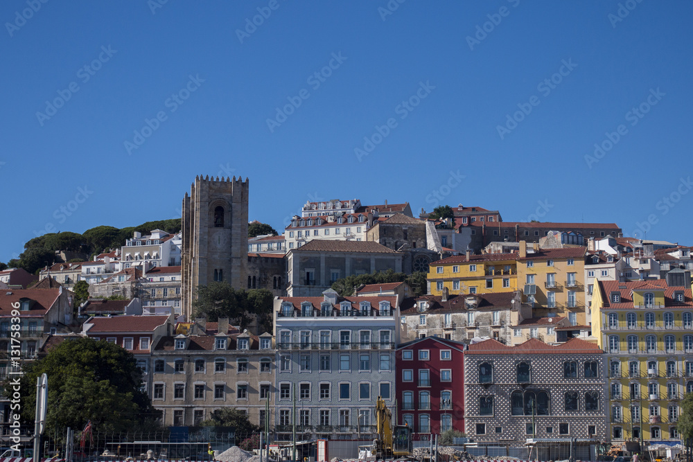 Lisbon capital cityscape