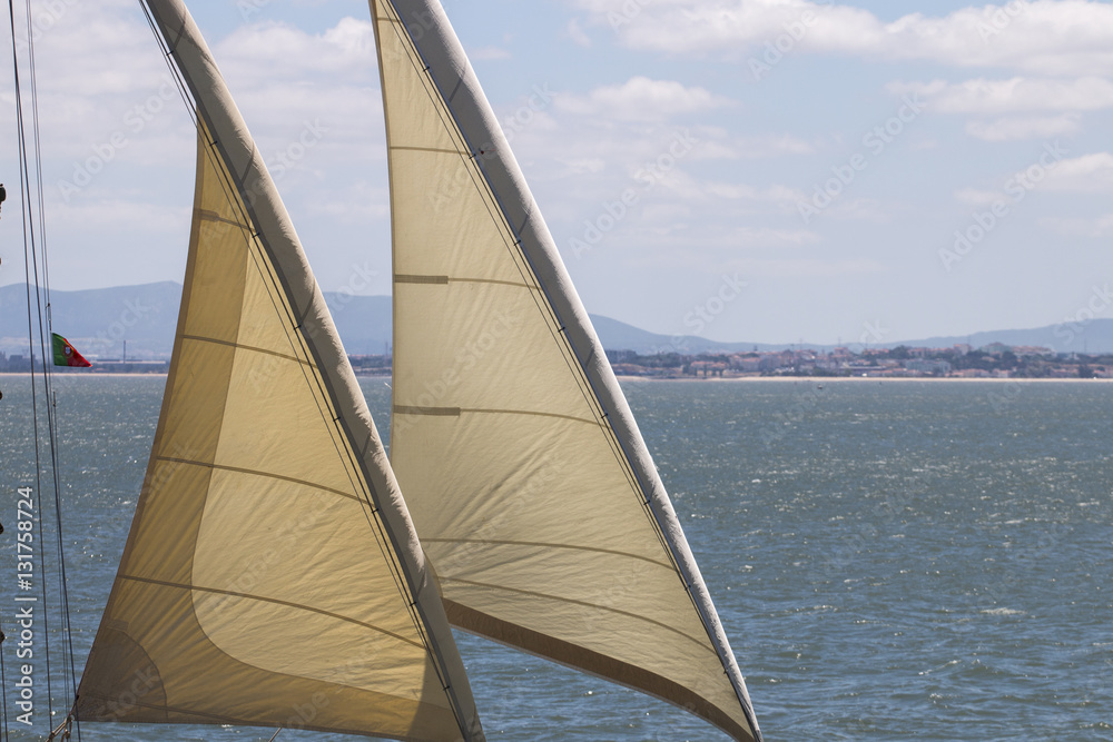 Obraz premium ships with sails