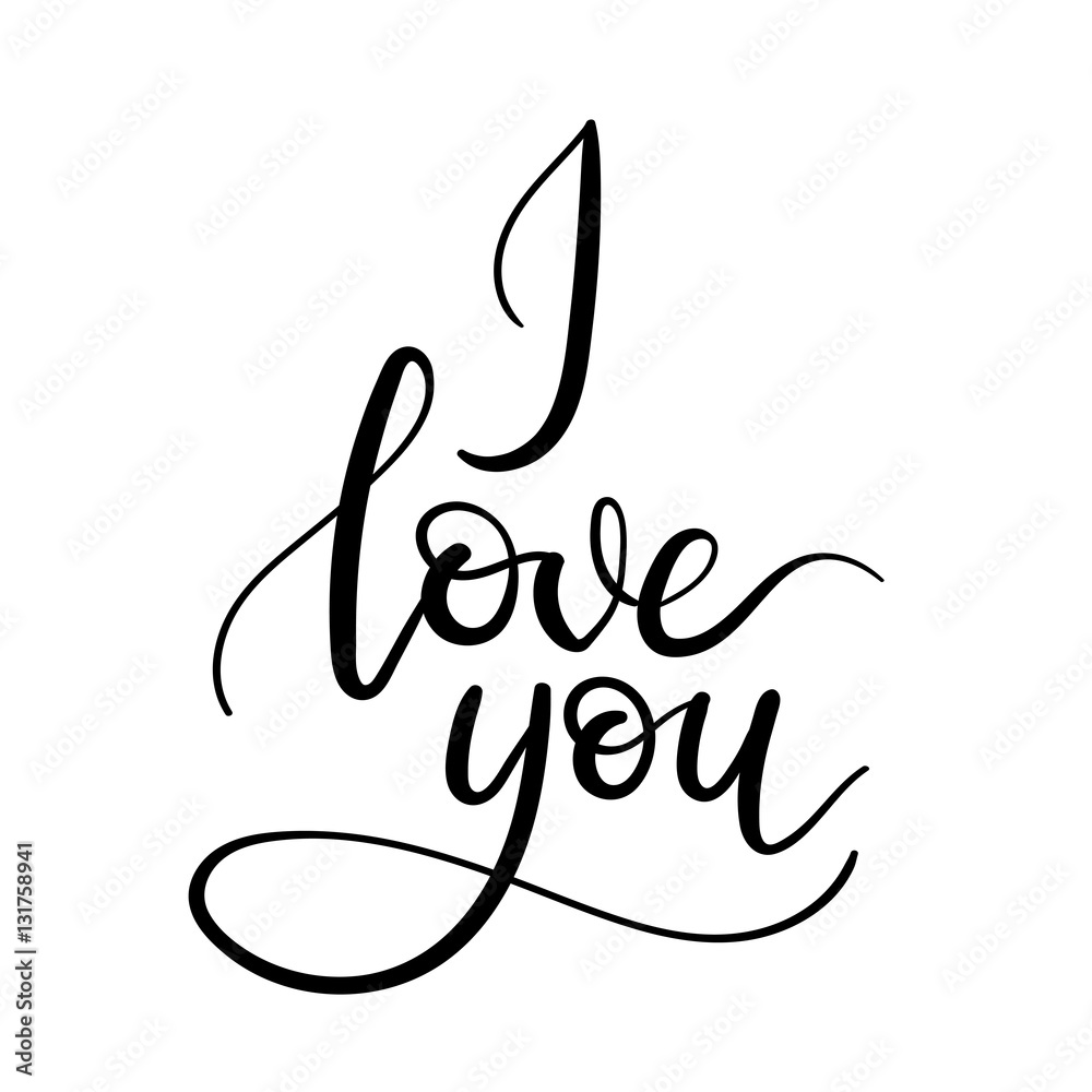 I love 2024 you calligraphy