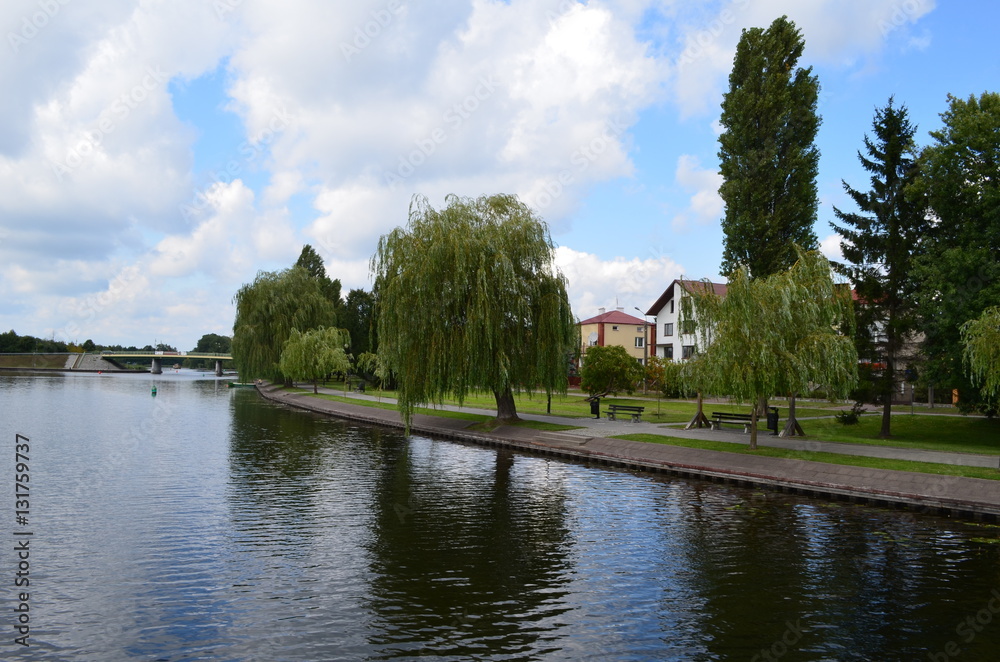 Fototapeta premium Netta-Augustów/The Netta river-Augustow, Poland