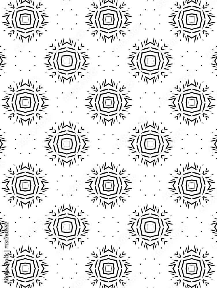 Obraz premium Picture with black and white elements. 7