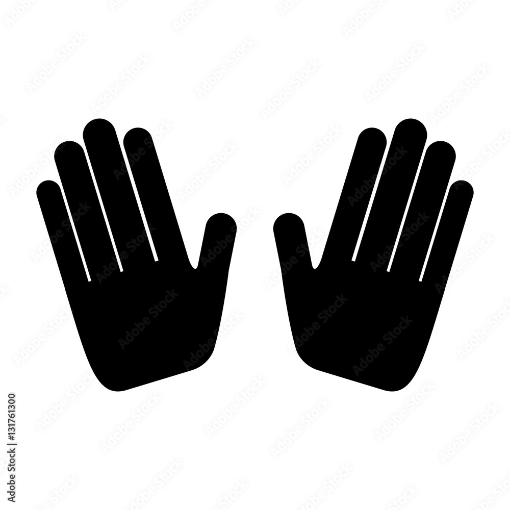 hands human made icon vector illustration design hands human made icon vector illustration design