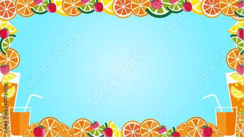 fruit juice background