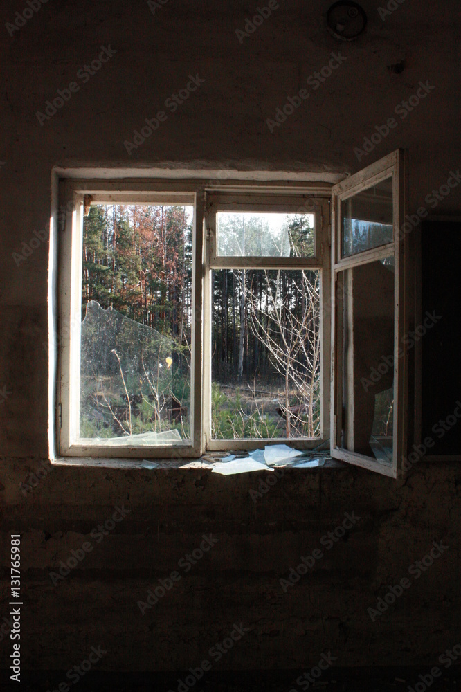 abandoned window abandoned window