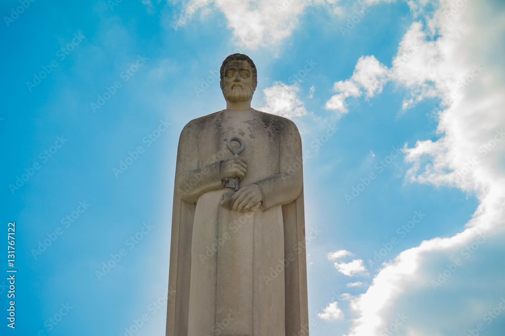 Fototapeta premium Simon Peter Statue
