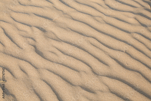 Sand Texture in morning at koh lanta ,Thailand