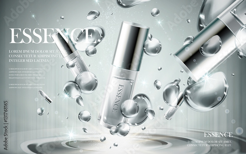 silver cosmetic essence