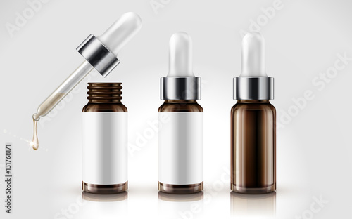 cosmetic drop bottles