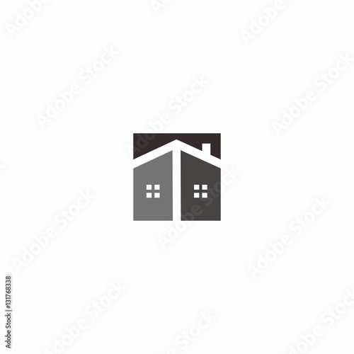 Home Square Logo Vector
