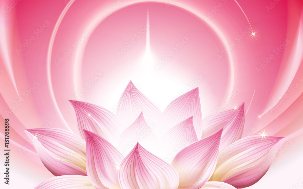 lightful lotus background