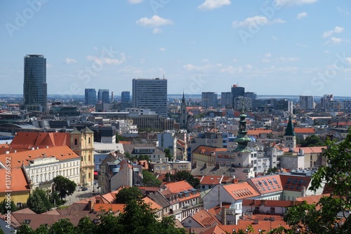 Cityscape of Slovakias Capital Bratislava